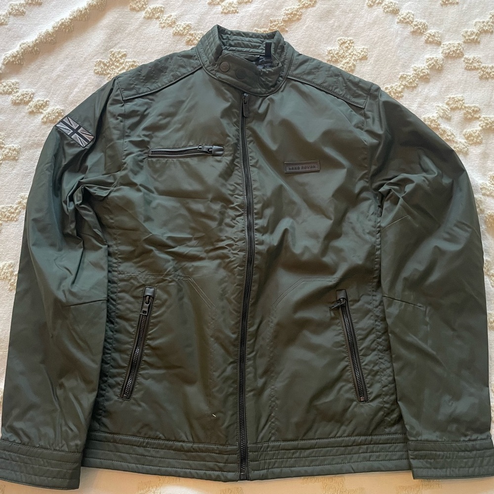 Men's Land Rover Green Jacket - Size Large